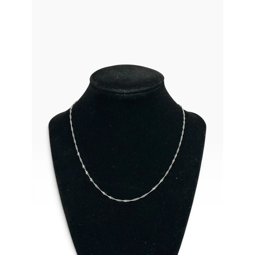 Twisted Rope Chain Necklace 18